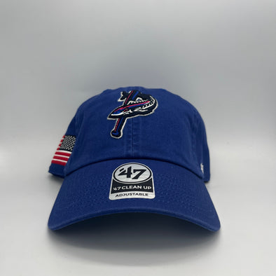 Pensacola Blue Wahoos '47 Scupper Clean Up Cap – Pensacola Blue
