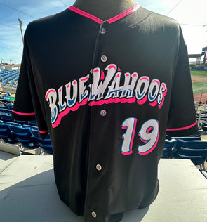 Pensacola Blue Wahoos '24 Black Jerseys