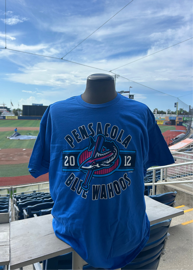 Pensacola Blue Wahoos Oval Tee