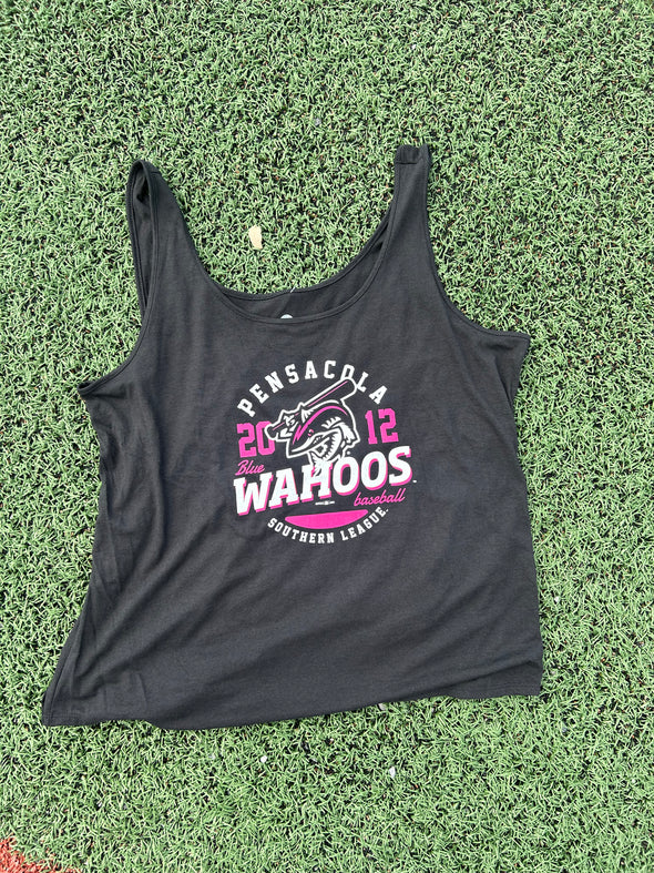 Pensacola Blue Wahoos Womens Athletic Tank Top