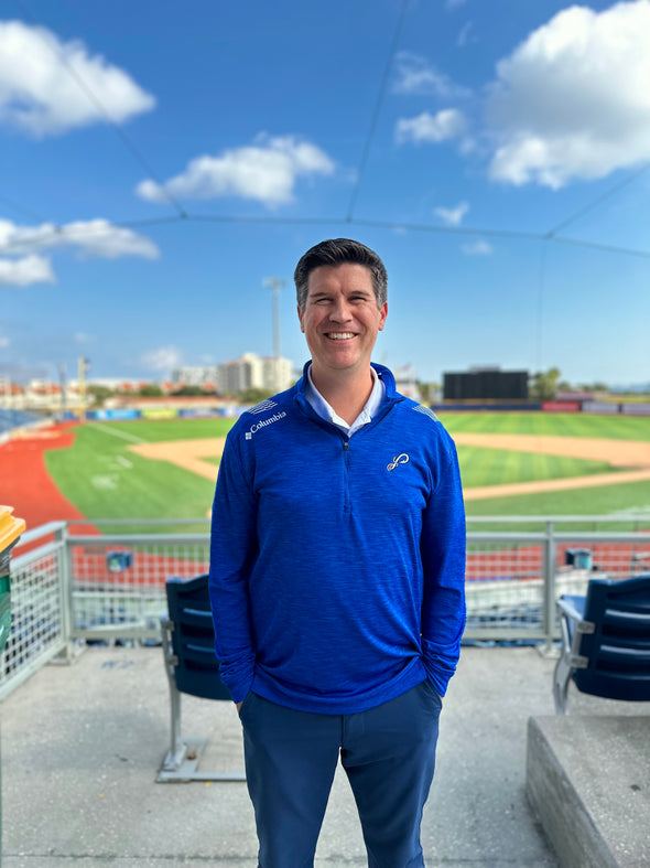 Pensacola Blue Wahoos Columbia Pullover