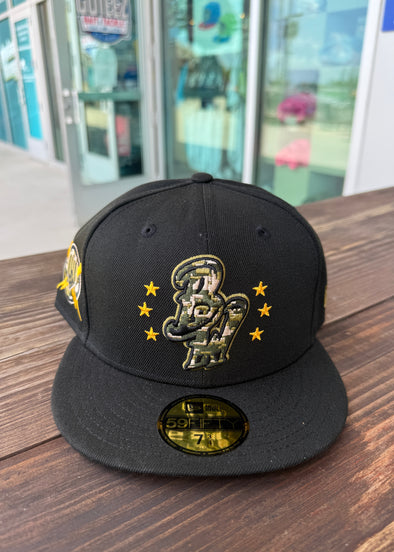 Pensacola Blue Wahoos 59Fifty 2024 Armed Forces Day Hat
