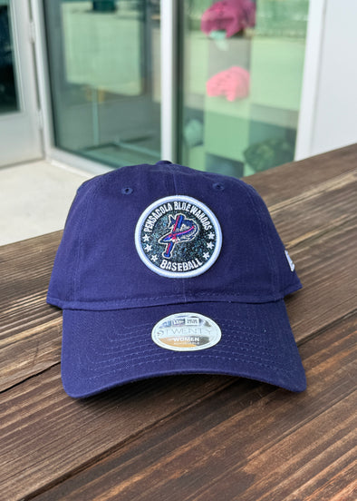 Pensacola Blue Wahoos New Era 9Twenty Glitter Cap