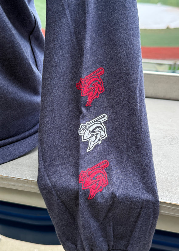 Pensacola Blue Wahoos Trophy Long Sleeve Tee