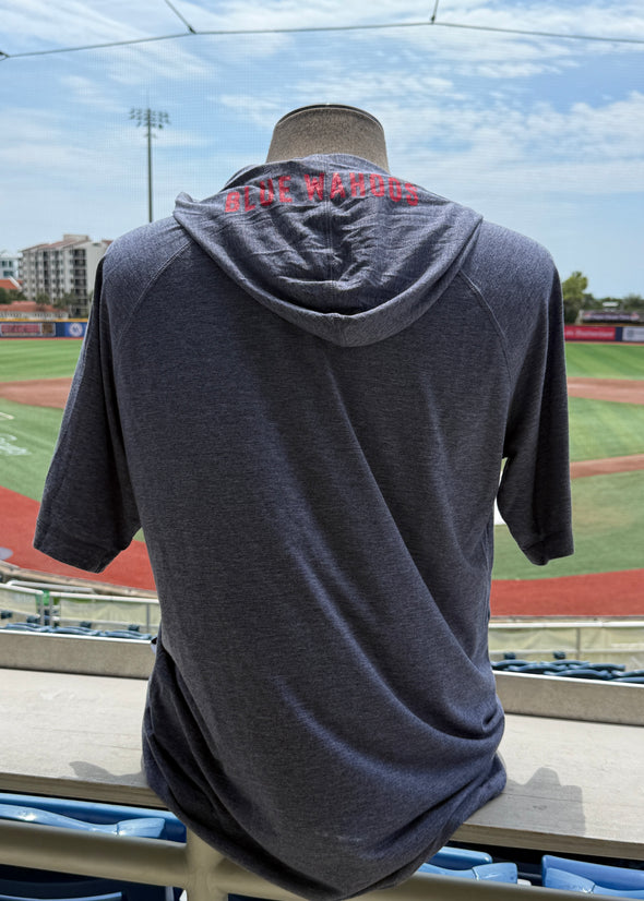 Pensacola Blue Wahoos Navy Hooded Tee