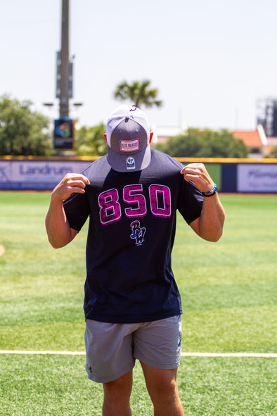 Pensacola Blue Wahoos Area Code T-Shirt