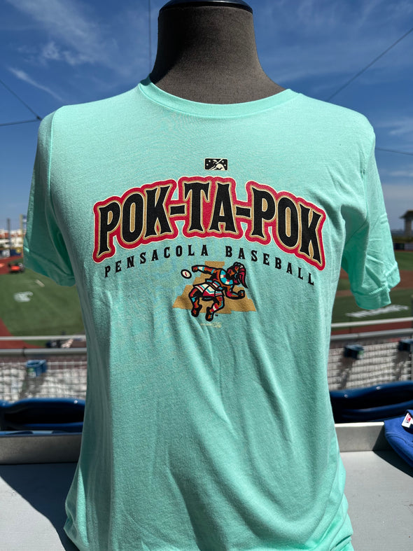 Pensacola Pok-Ta-Tok Mint T-Shirt