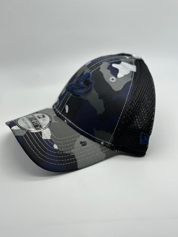 ONLINE EXCLUSIVE Pensacola Blue Wahoos New Era 9Thirty Camo Hat