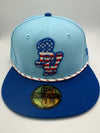 Pensacola Blue Wahoos New Era Fourth of July 59Fifty Fitted Cap