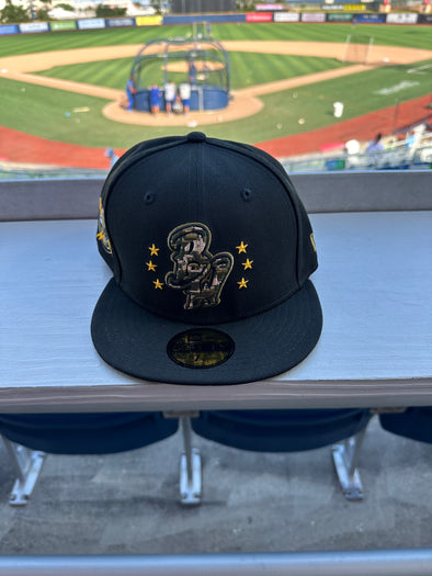 Pensacola Blue Wahoos 2024 Armed Forces Day 59Fifty Fitted Hat