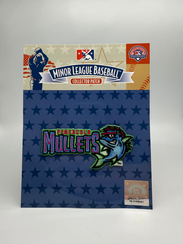 Pensacola Mullets Iron on Patch