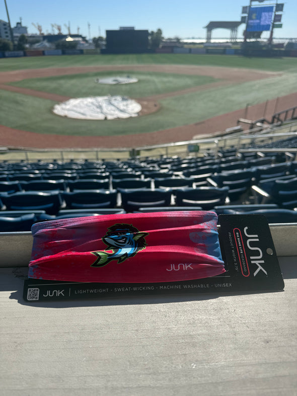 Pensacola Blue Wahoos Rainbow JUNK Headband