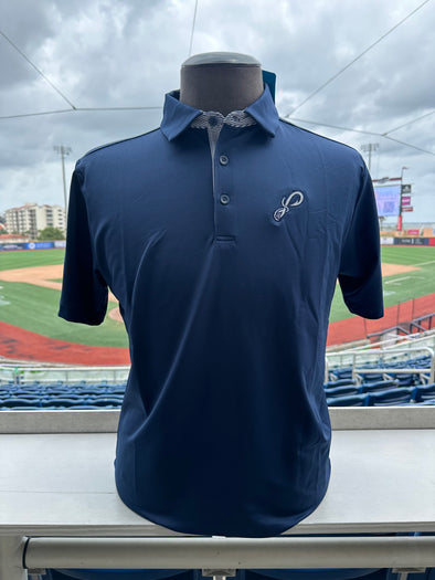 Pensacola Blue Wahoos Even Lie Columbia Polo