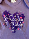 Pensacola Blue Wahoos Purple Onesie