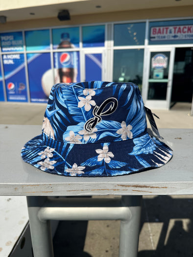 Pensacola Blue Wahoos '47 Tropical Bucket Hat