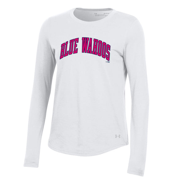 Pensacola Blue Wahoos Womens Under Armour Long Sleeve