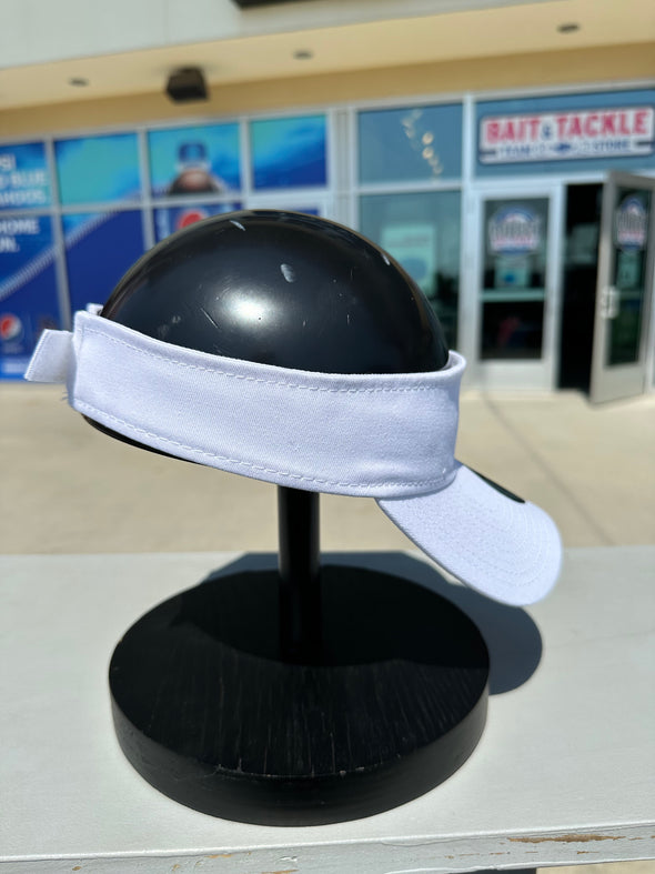 Pensacola Blue Wahoos White Visor