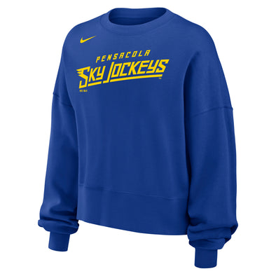 Pensacola Blue Wahoos Nike Sky Jockeys Crewneck – Pensacola Blue