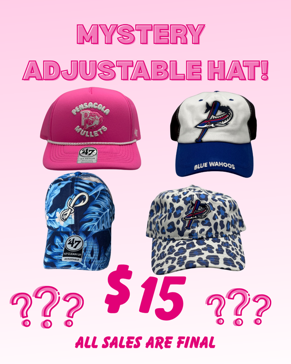 Pensacola Blue Wahoos Mystery Adjustable Hat