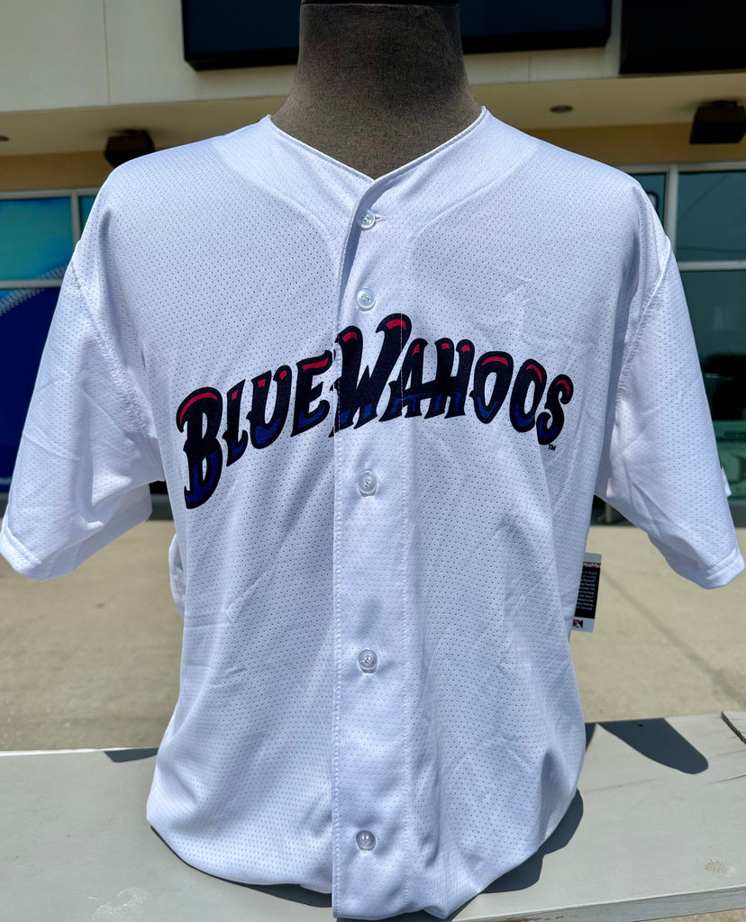 Blue Wahoos Custom NanoDri Baseball Jersey #J3